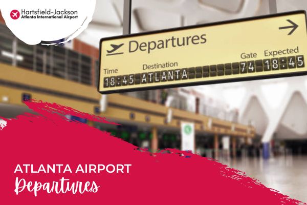 Départ de l'aéroport d'Atlanta